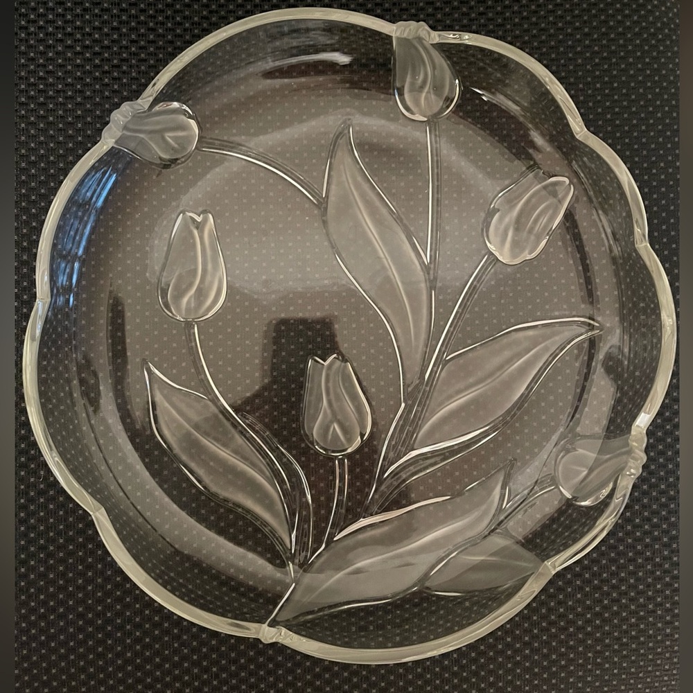 Vintage Walter Glas tray 12”